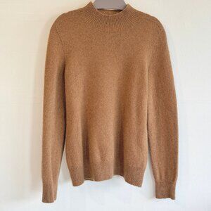 Sylphide Leone Camel 100% Wool Sweater